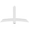 Ekena Millwork Bellingham Architectural Grade PVC Gable Bracket, 72"W x 42"H x 6"D x 6"F, 14/12 Pitch GBP072X42X0606BEL00 - alternate 4